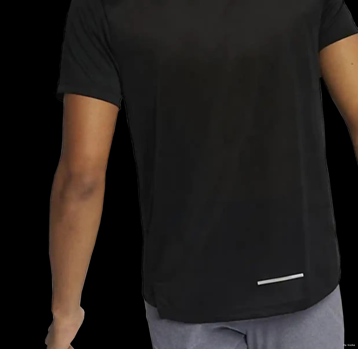Dri-Fit 1.0 Shirt Nike Black T Miler 0524